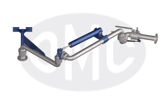 Triple range bottom loading arm 2504-BC
