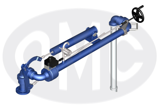  Fixed range top loading arm electrically heated 2570-TRC